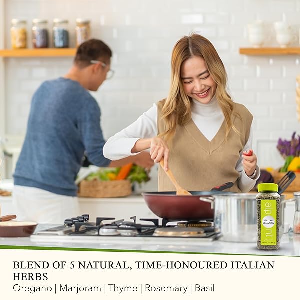 ALPONT GOURMET ITALIAN SEASONING 7OZ (198G), ALL NATURAL, NON-GMO, PACKED TO KEEP IT FRESH, PREMIUM QUALITY