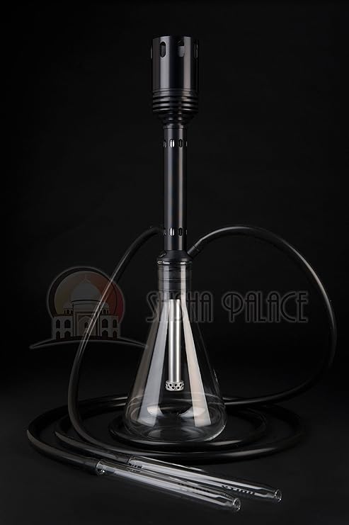 UNITY Prime Shisha Hookah Black - 2 Schläuche