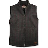 Stormy Kromer The Ironwood Vest | with Antique Brass Zipper, Cut &amp; Sewn in the USA, Unlined, Modern Cut, Slim Sleek Fit