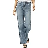 Silver Jeans Co. Womens Highly Desirable High Rise Trouser Leg Jeans