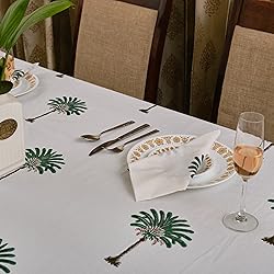 Ridhi -Green Palm 80x120 Inches Rectangle