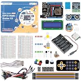 ESP32 Electronics Kit for Beginner, ACEBOTT STEM Learning Kit Compatible with Arduino IDE &amp; Scratch &amp; Python, IoT Programming Project Kit with Sensors, Breadboard, RGB LEDs &amp; 40+ Tutorials, 96PCS