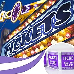 L LIKED Raffle Tickets Double Roll 2000 Tickets