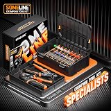 SOMELINE Ferrule Crimping Tool Kit 36 Ferrule Types AWG 24–8 with Stripper view 6