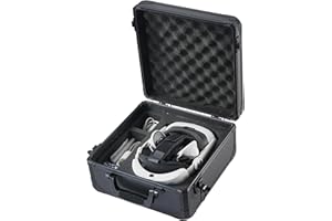 D DACCKIT Hard Case for Meta Quest 3S, Meta Quest 3 VR Headset with Original Elite Strap, Touch Controllers and Other Accessories