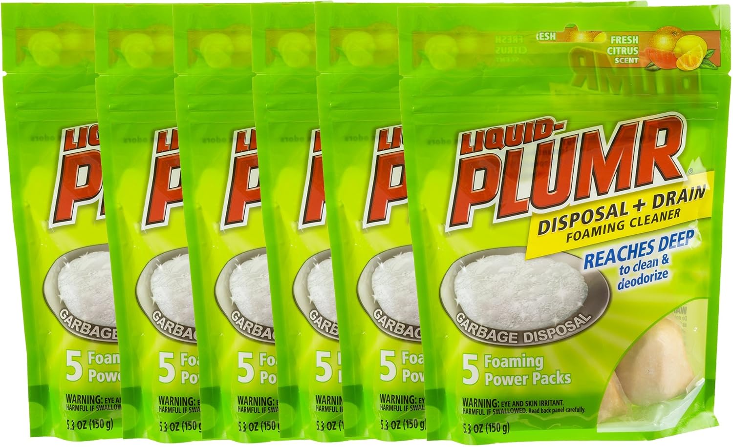 LiquidPlumr 30717 Dispenser Drain Foam Cleaner Amazon.ca Home & Kitchen