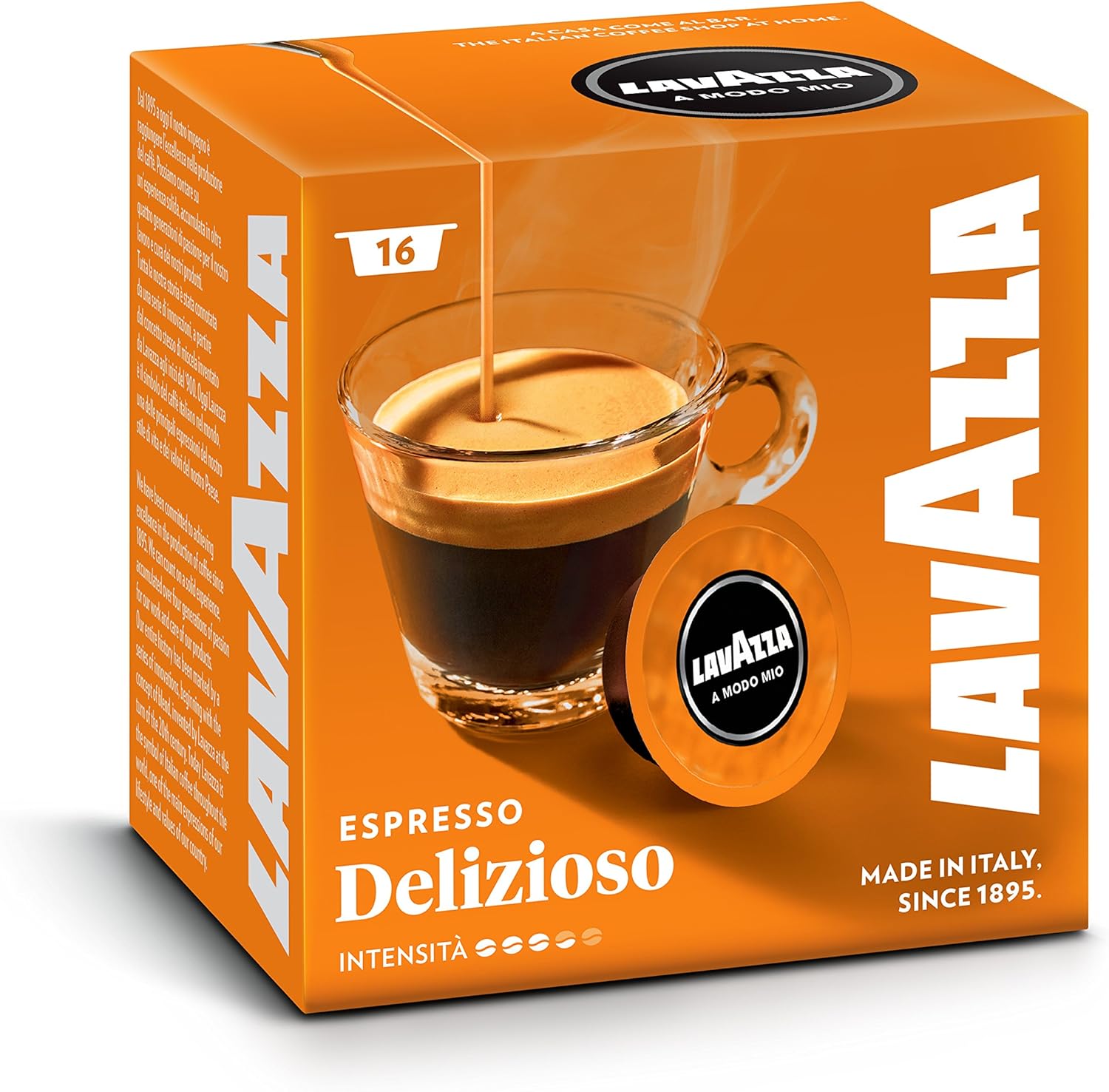 Lavazza a Modo Mio Espresso Delizioso Capsule di caffe, 1 confezione