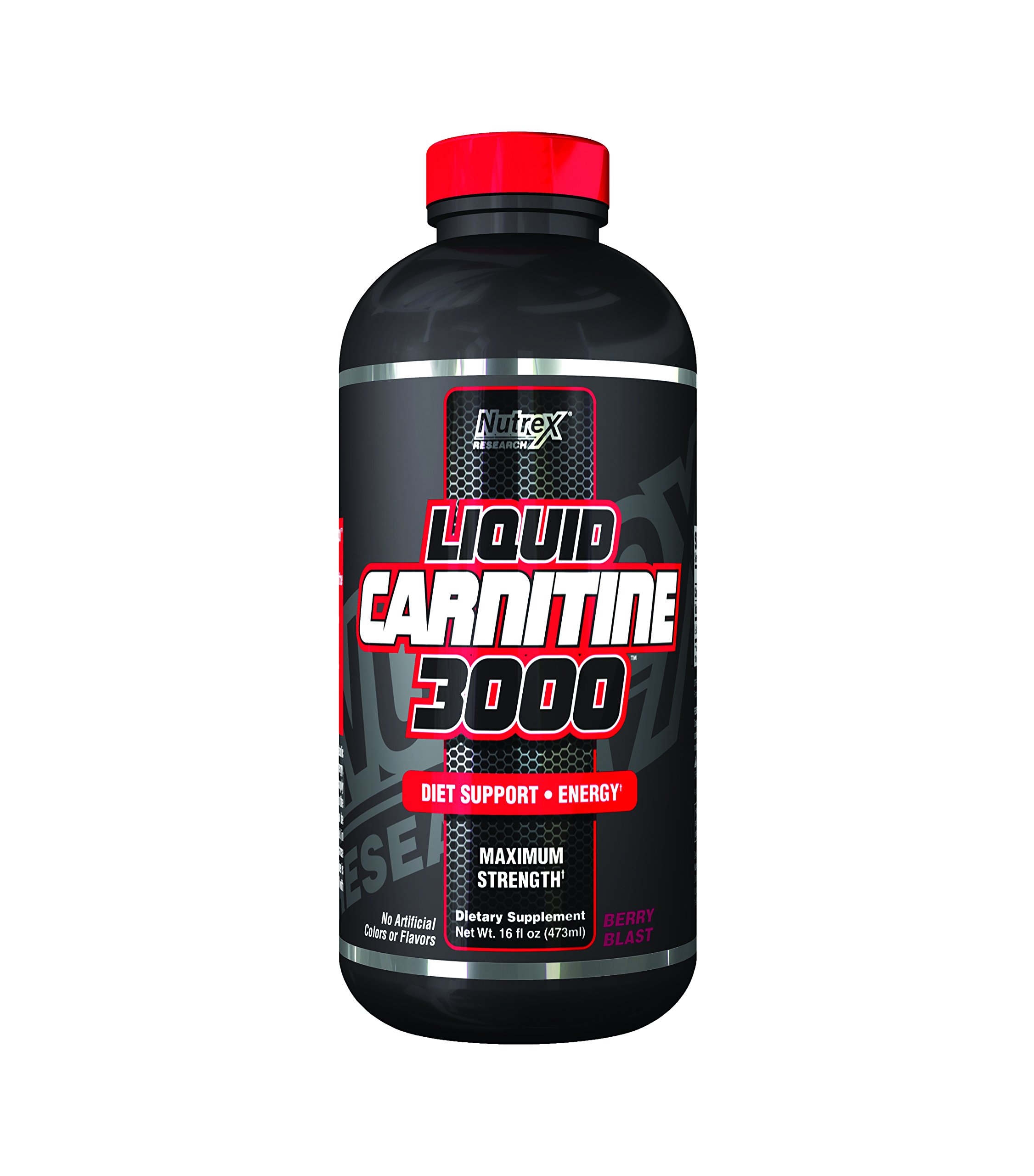 Nutrex Research Liquid LCarnitine 3000 Supplement, Cherry