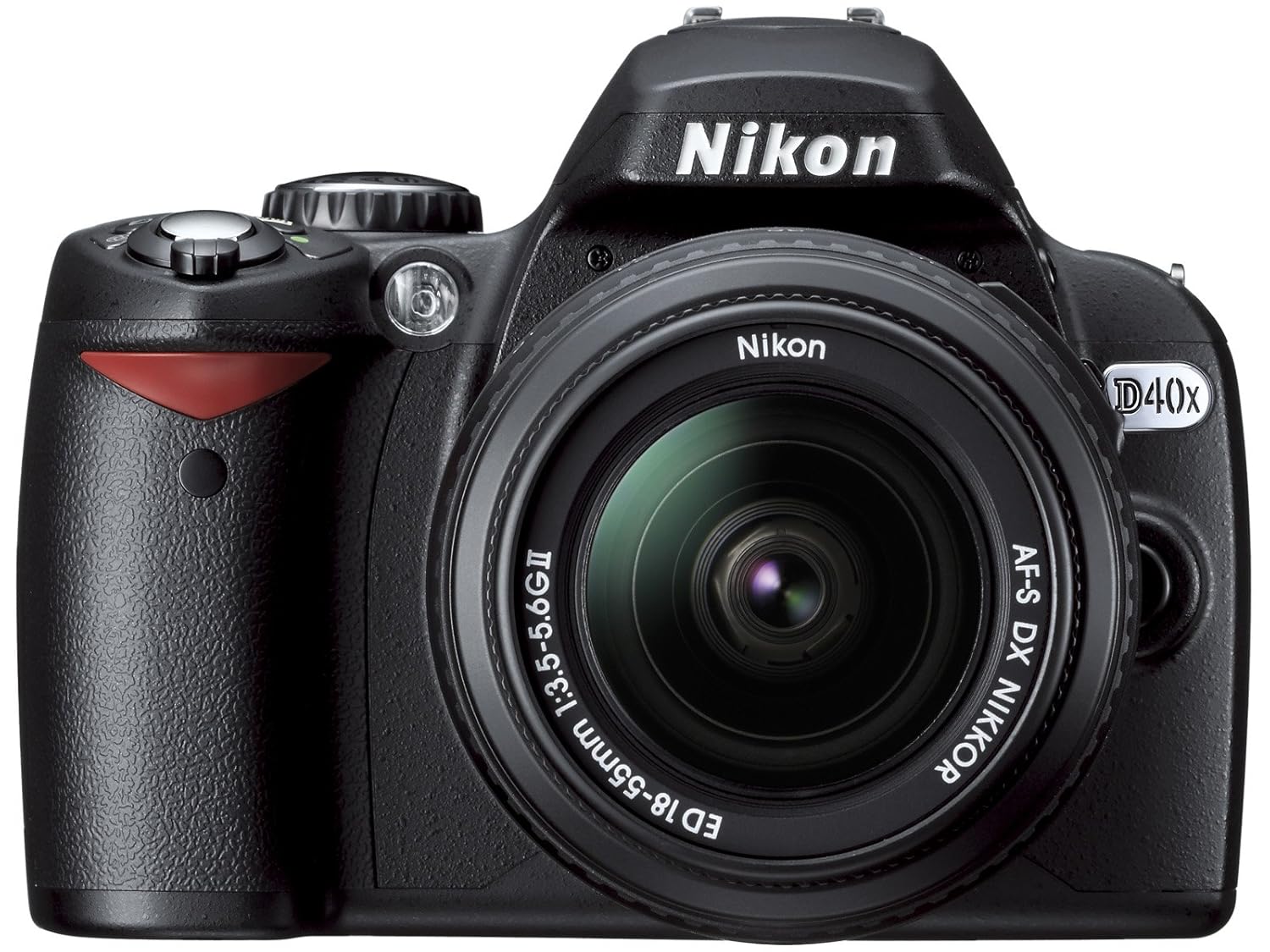 Amazon.com : Nikon D40x 10.2MP Digital SLR Camera with 18-55mm f/3.5-5.6G  ED II AF-S DX Zoom-Nikkor Lens (OLD MODEL) : Camera & Photo