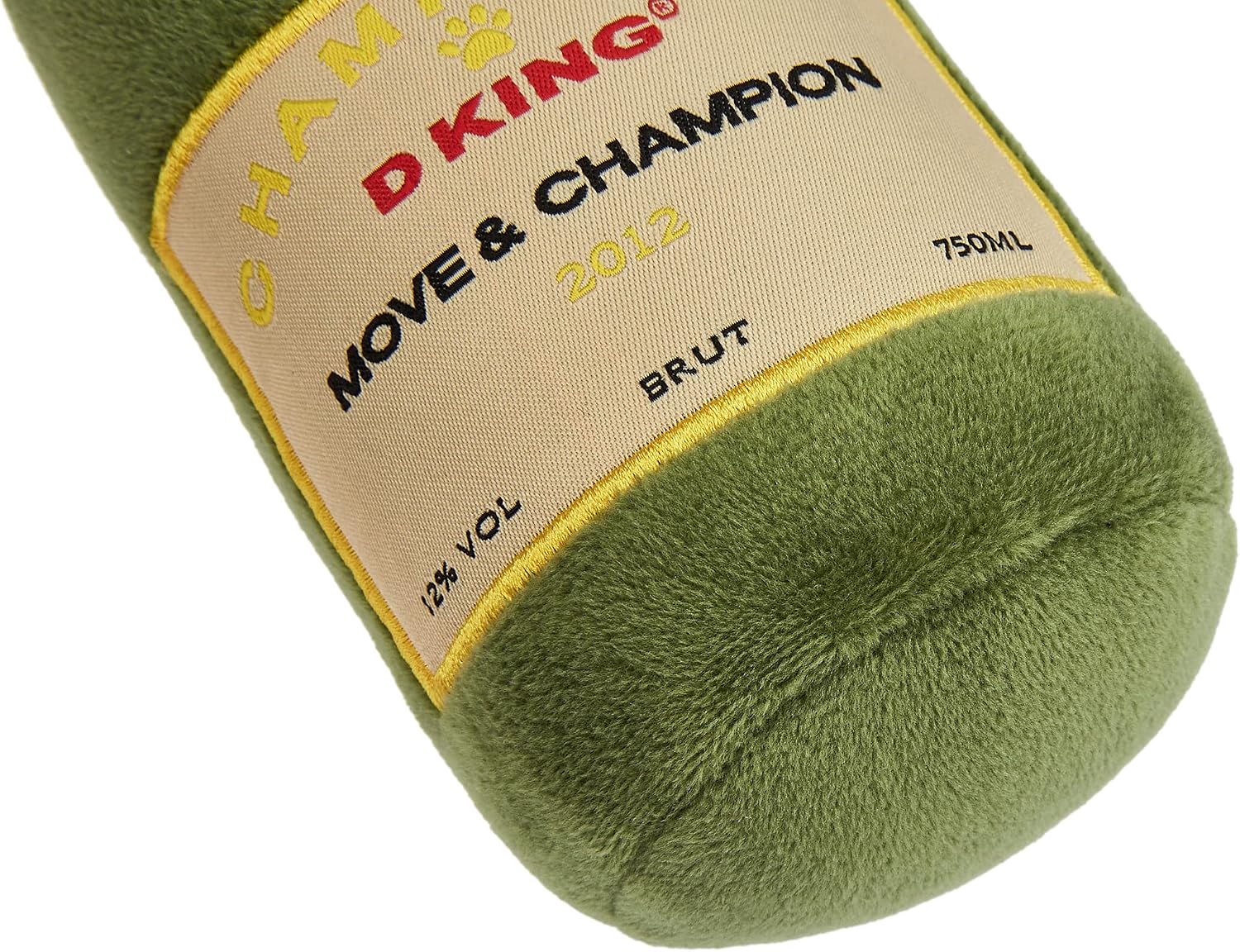 Chipet studio Dog Toy,Dog Birthday, Puppy Toys, Dog Toys for Bordem Champagne Shape Dog Squeaky Chew Toys - Image 3