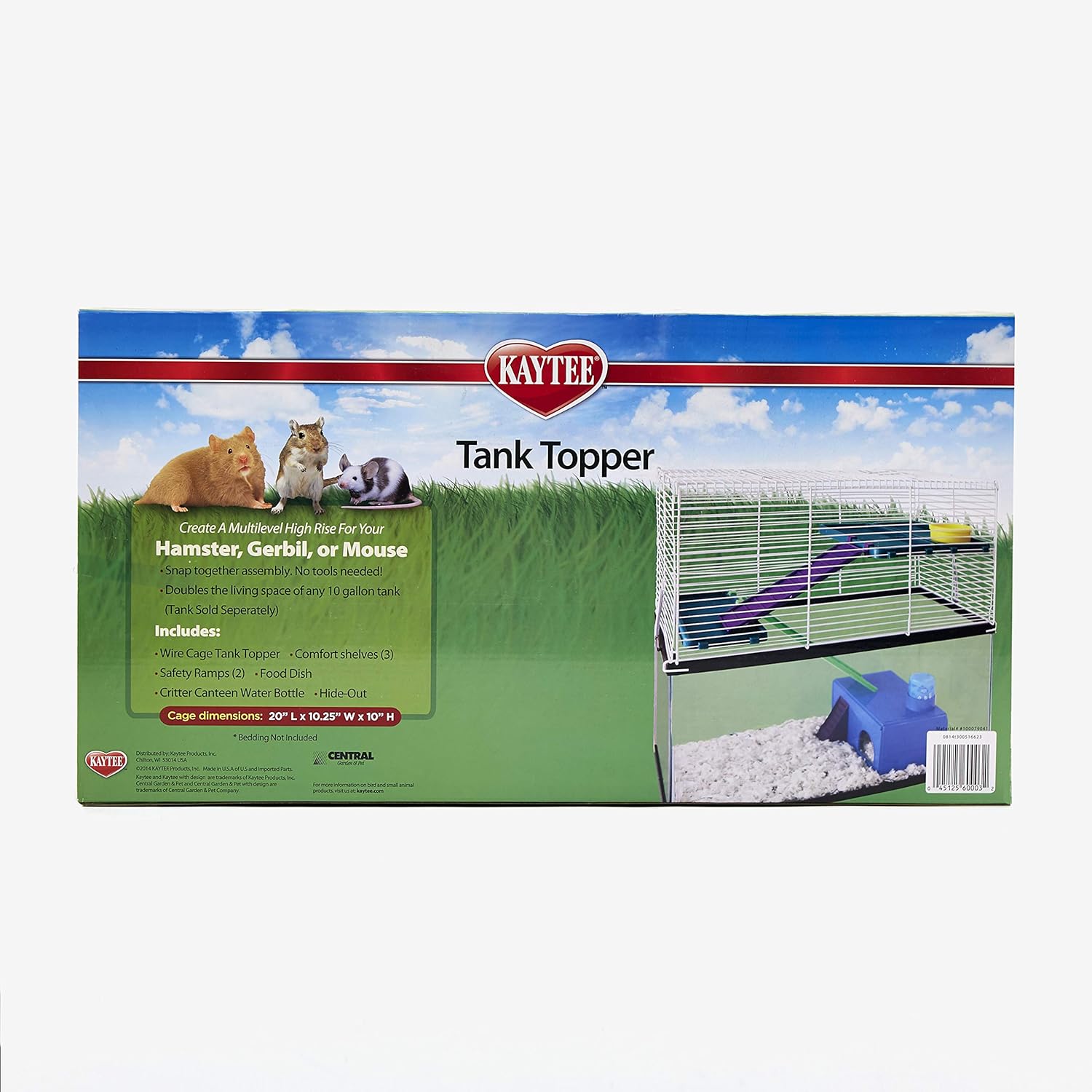 kaytee crittertrail tank topper