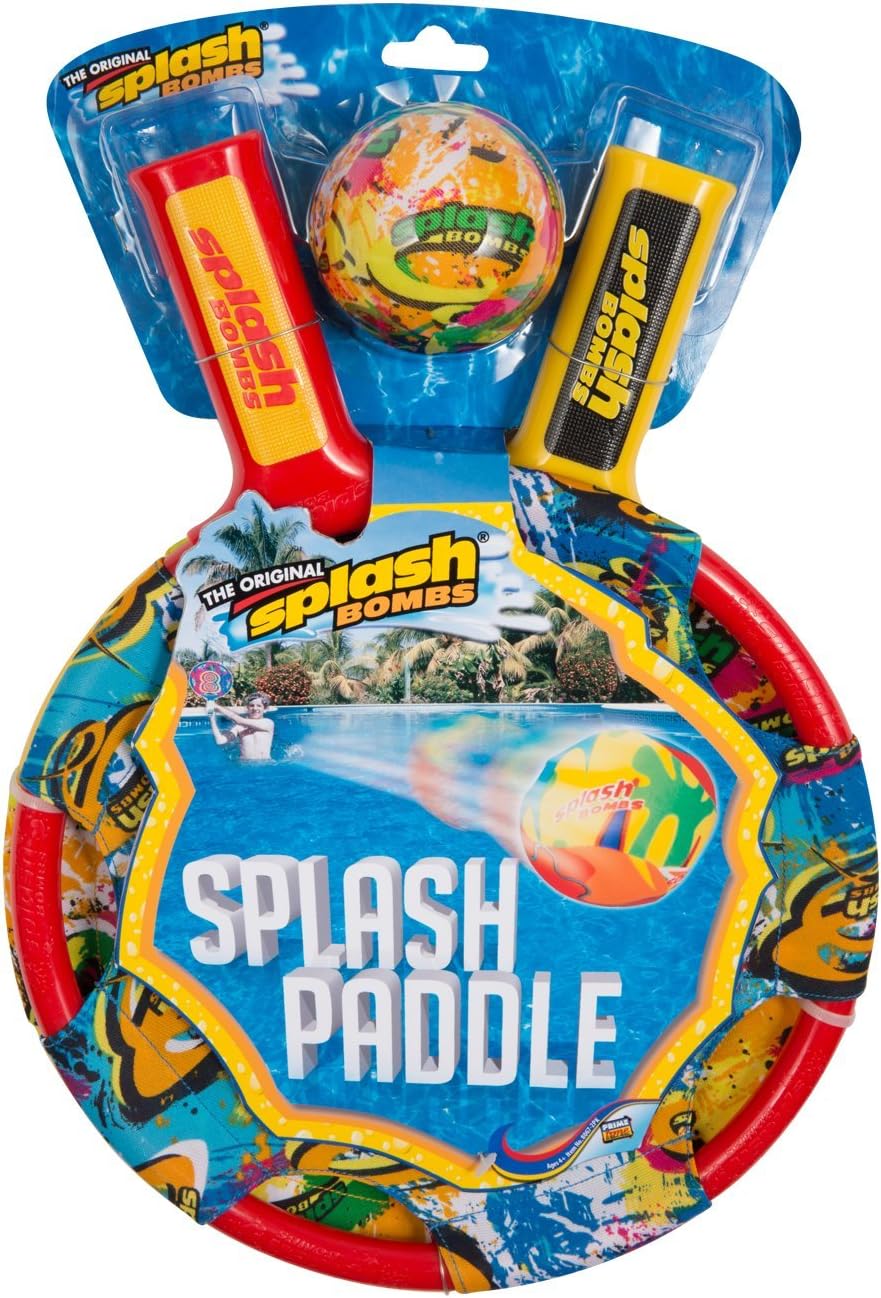 Splash Bombs Splash Paddle Ball 3-pc Pool Toy Set for Kids