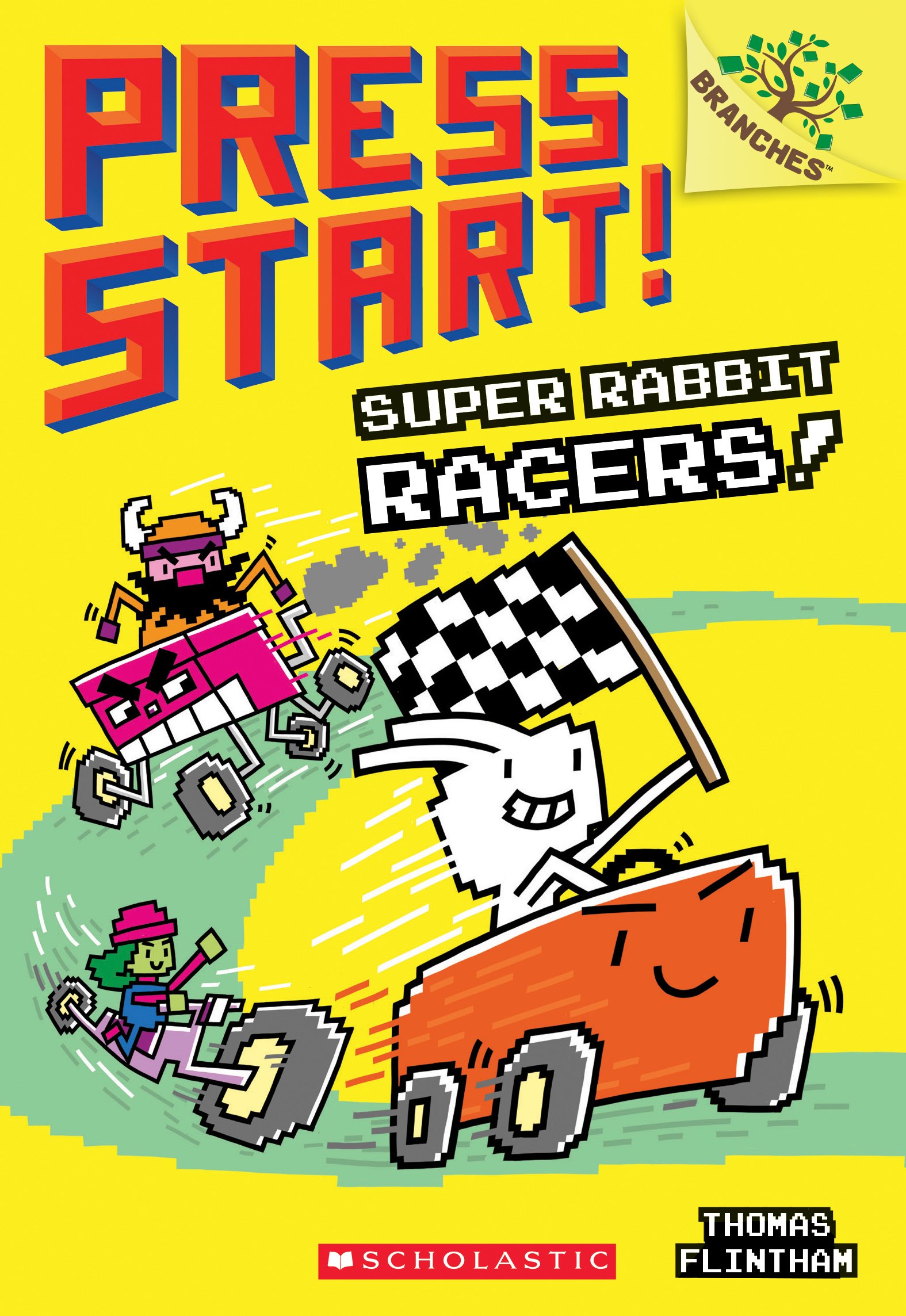 Super Rabbit Racers!: A Branches Book (Press Start! #3) (3) Super Rabbit Racers!: A Branches Book (Press Start! #3) (3) Super Rabbit Racers!: A Branches Book (Press Start! #3) (3) Paperback Kindle Library Binding