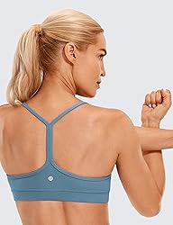 CRZ YOGA Butterluxe Y Back Racerback Sports Bra for
