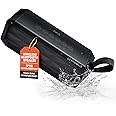 HyperGear Beast XL Bluetooth Speaker - 30W IPX6 Water Resistant for Indoor & Outdoor Use Speakers Bluetooth Wireless, Built-in Mic, Portable Speaker, with USB-C & 3.5mm Audio Cable, Loud Bass - Black