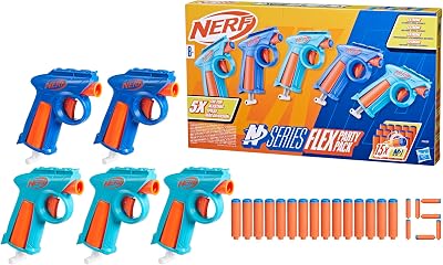 N Series Party Pack, 5 Blaster, 15 Nerf N1 Darts