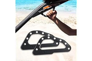 KAKABAS UTV X3 Roll Bar Grab Handle Compatible with Can-Am Maverick X3 XDS XRS XMR XRC Turbo RR 2017-2023,Black Coating Alumi