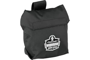 Carry Pouch for Half Mask Respirators, Straps to Attach Around Belt, Cover Flap Closure, 8.5" L x, 3" W, 7" H, Ergodyne Arsen