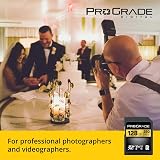 ProGrade Digital SD UHS-II 128GB Card V60 130MB/s 250MB/s Read view 5