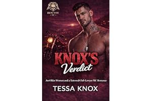 Knox's Verdict: An Age Gap Older Woman Younger Man Tattooed MC Romance (Iron Vow MC Book 12)