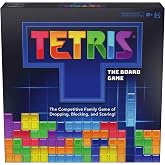 Spin Master Games Tetris: The Board Game | Head-to-Head Tetris Challenge, Drop Tetriminos into Grids to Make Lines &amp; Block Opponents, For 2-4 Players, Ages 8 &amp; Up