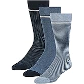 Ted Baker Men's Pattern Crew Dress Socks (3-Pack)
