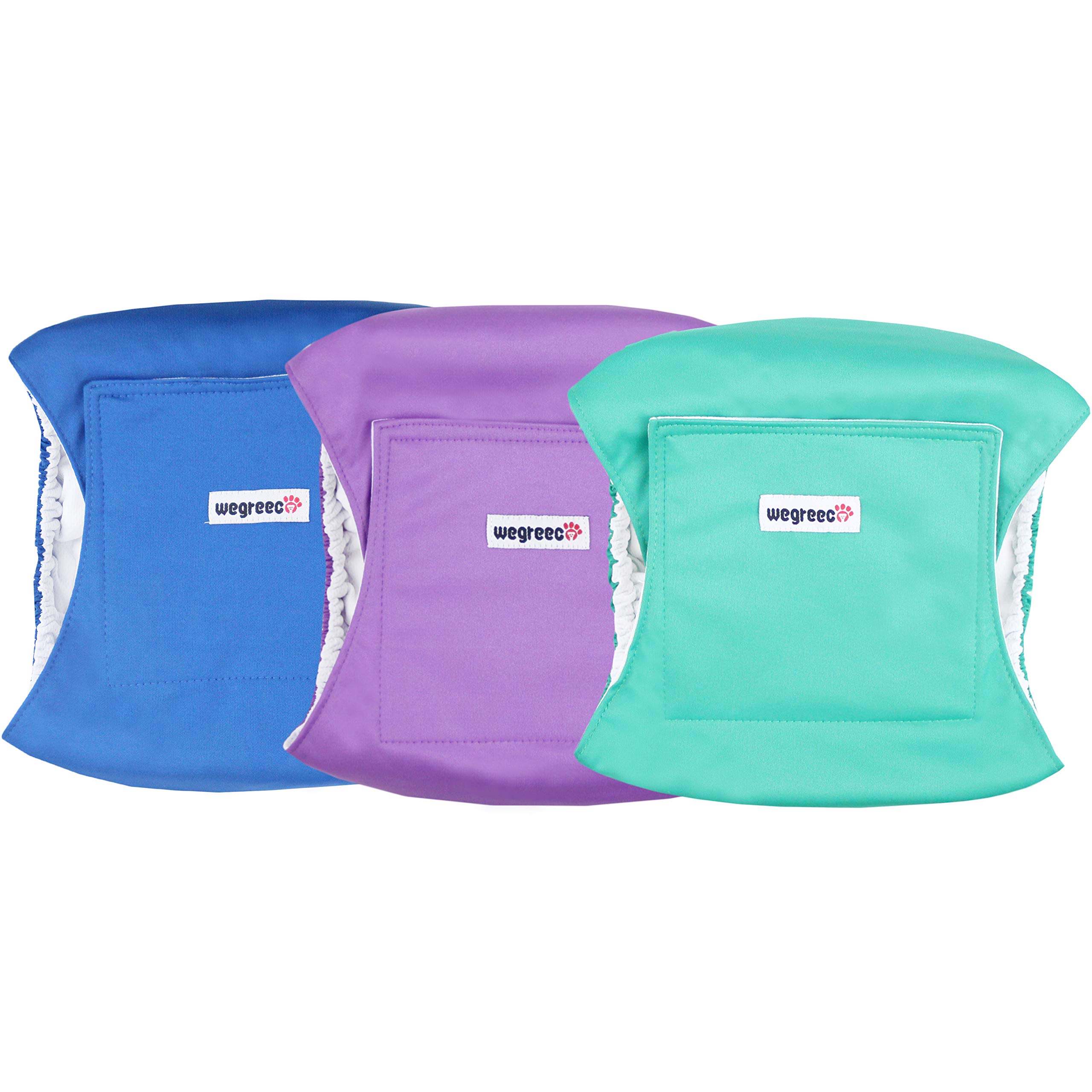 wegreeco washable male dog belly wrap