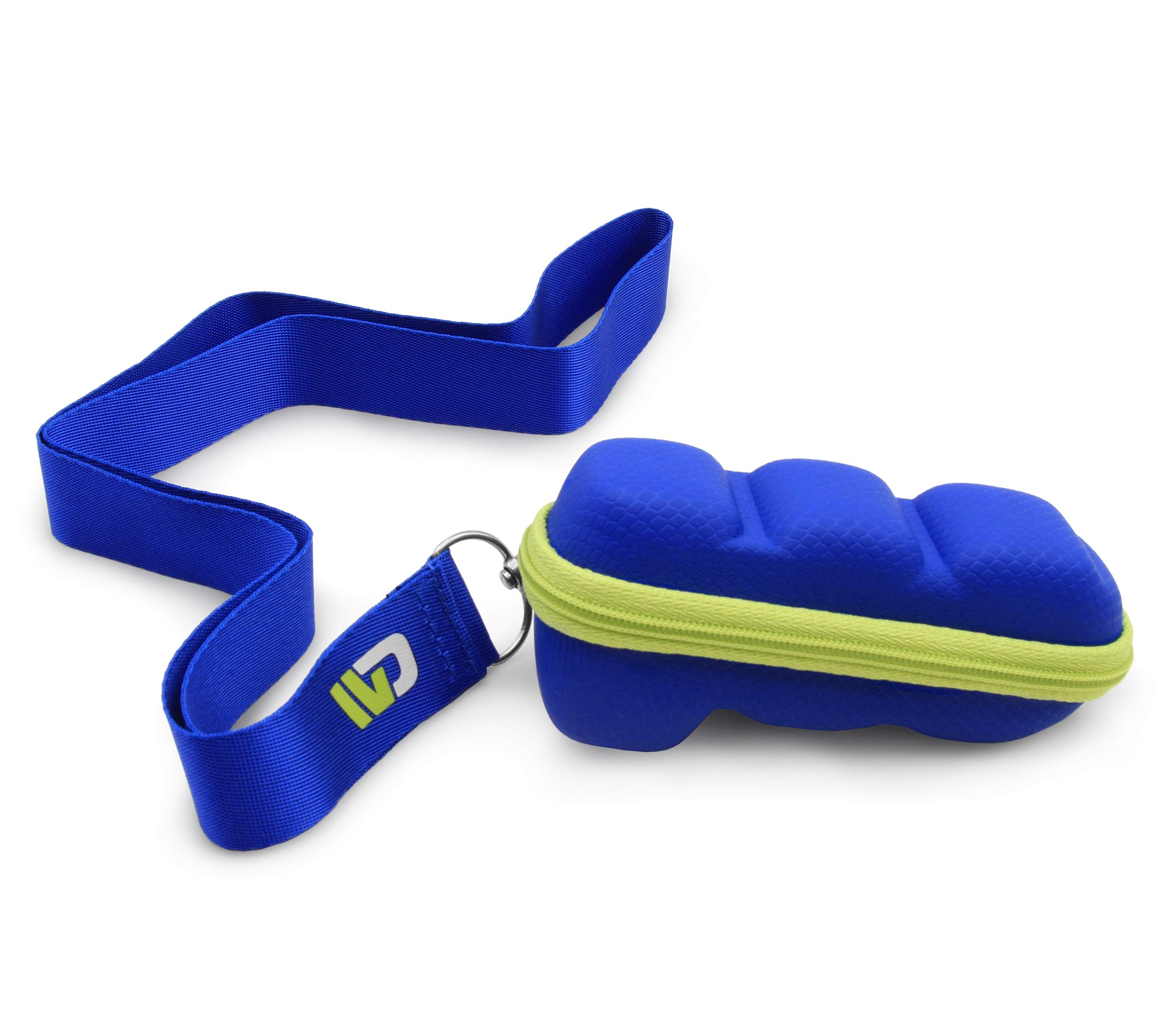 CASEMATIX Blue Green Travel Case Compatible with Asthma Inhaler, Includes Case Only