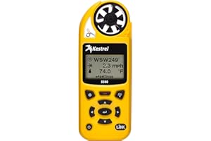 Kestrel 5500 Pocket Weather Meter with LiNK and Vane Mount, Yellow
