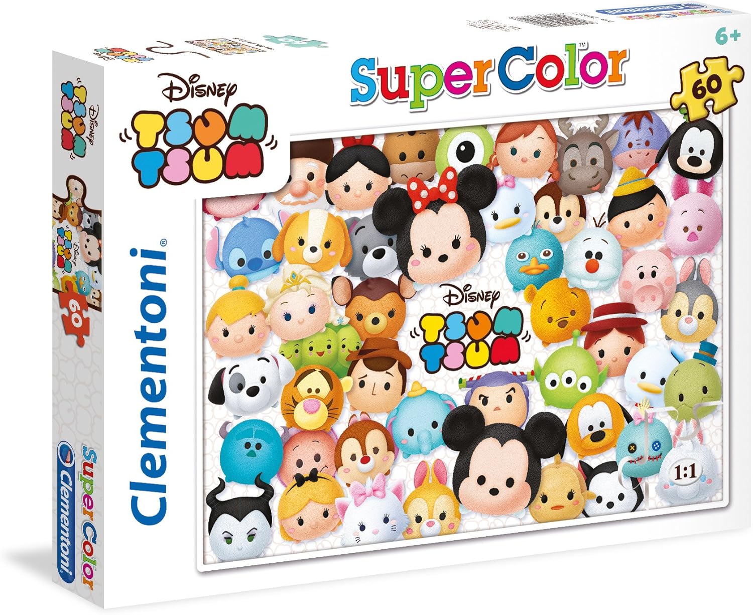 Tsum Tsum - Puzzle 60 Piezas (Clementoni 26951): Amazon.es: Juguetes y juegos