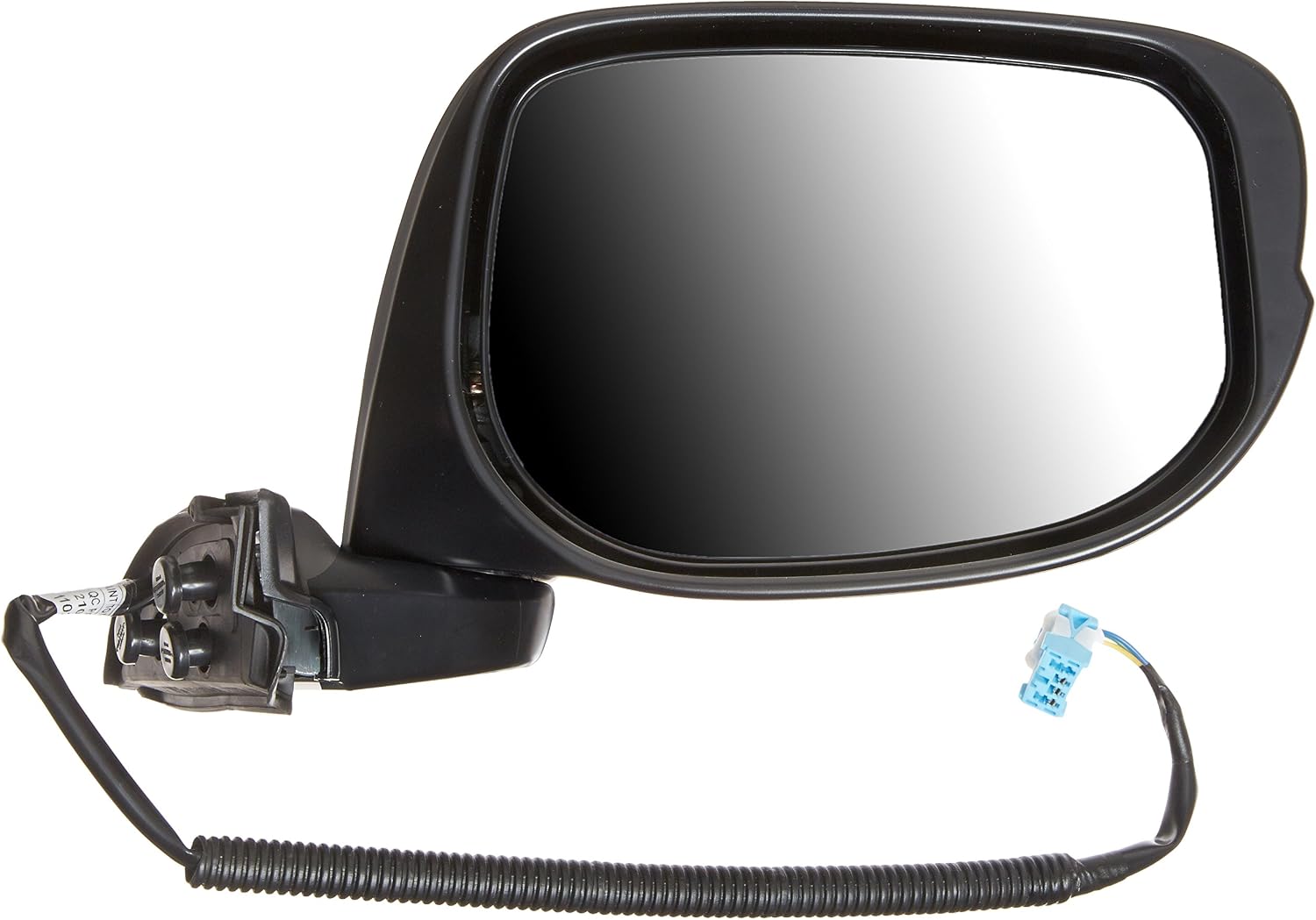 Right Passenger Side View Mirror Assembly For Honda Fit 2015-2018 – Gray, Manual Fold, 3-Wire
