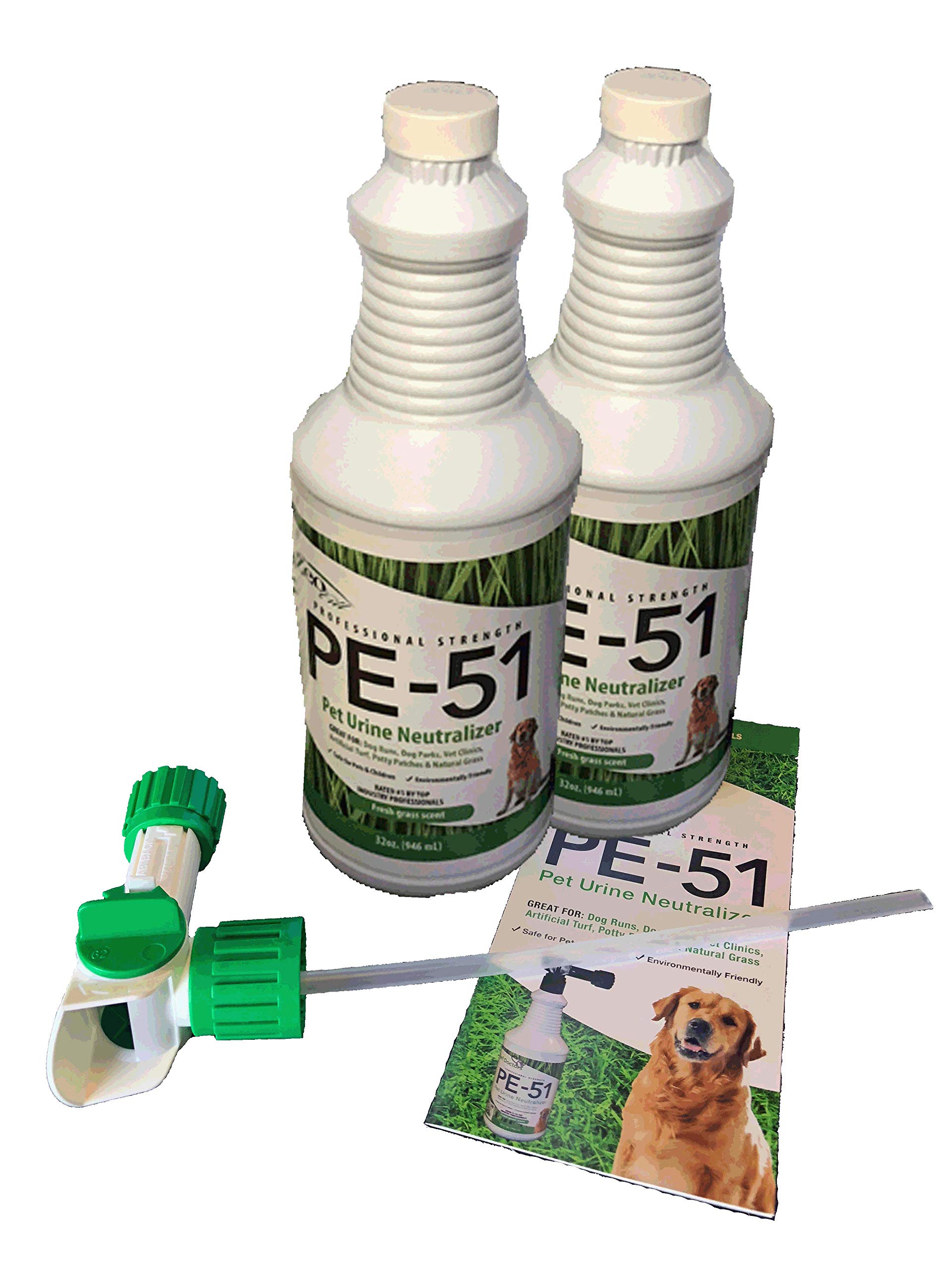 Buy ZEOFILL PE51 Pet Odor Eliminator Dual Pack of 32oz Bottles & 1