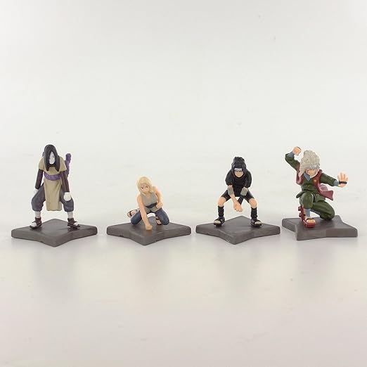 Naruto Minis Figures Gashapon (pack of 4) A Amazon.co.uk Toys & Games
