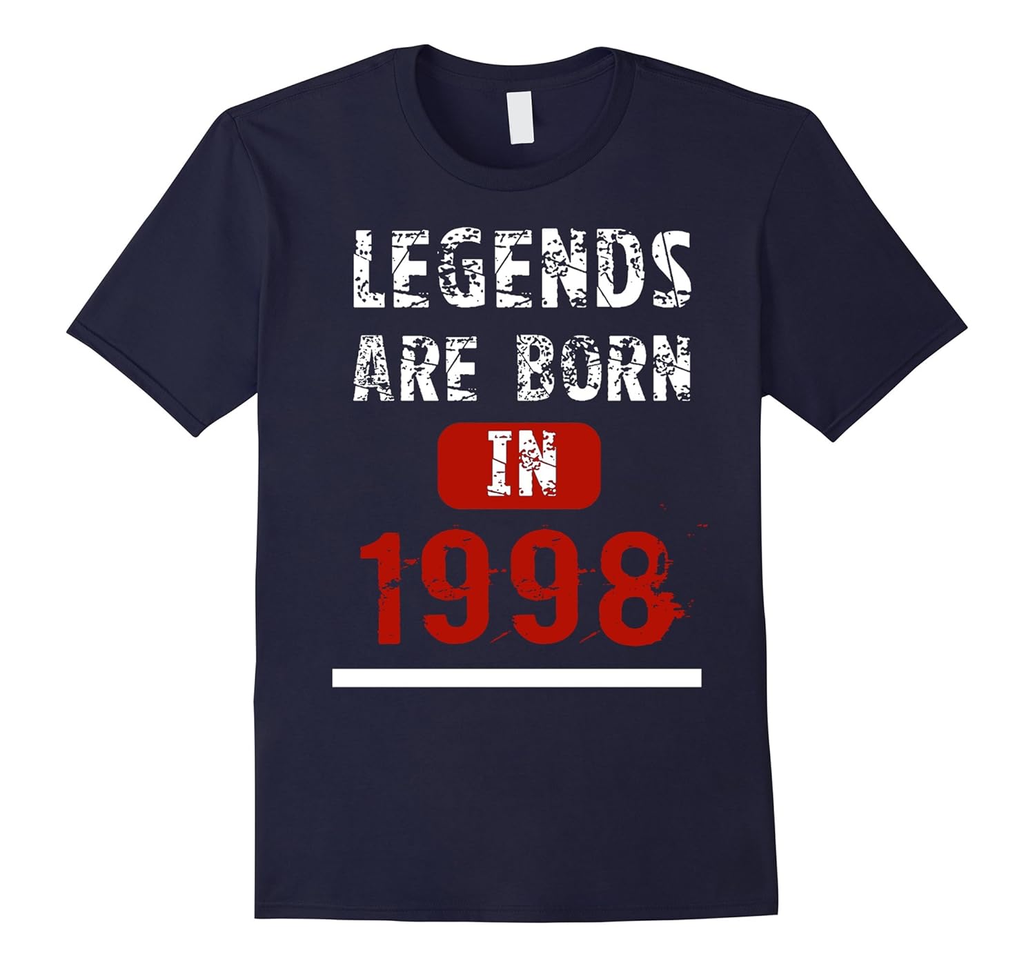 Legends Are Born In 1998 TShirt Grunge Birthday Gift-Rose