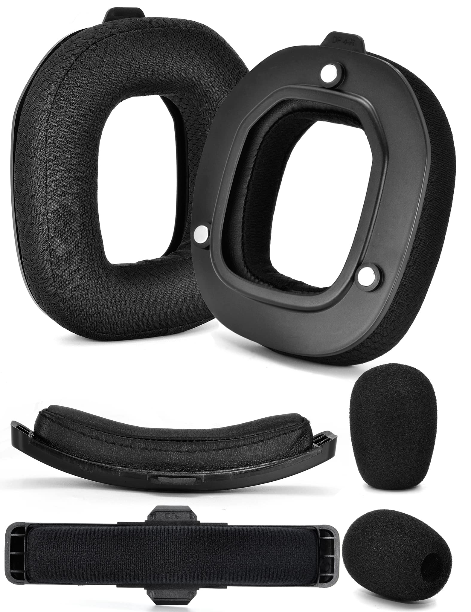 A50 Gen 4 Mod Kit - defean Replacement Earpads and Headband Compatible with Astro A50 Gen 4 Headset,Ear Cushions, Upgrade High-Density Noise Cancelling Foam, Added Thickness