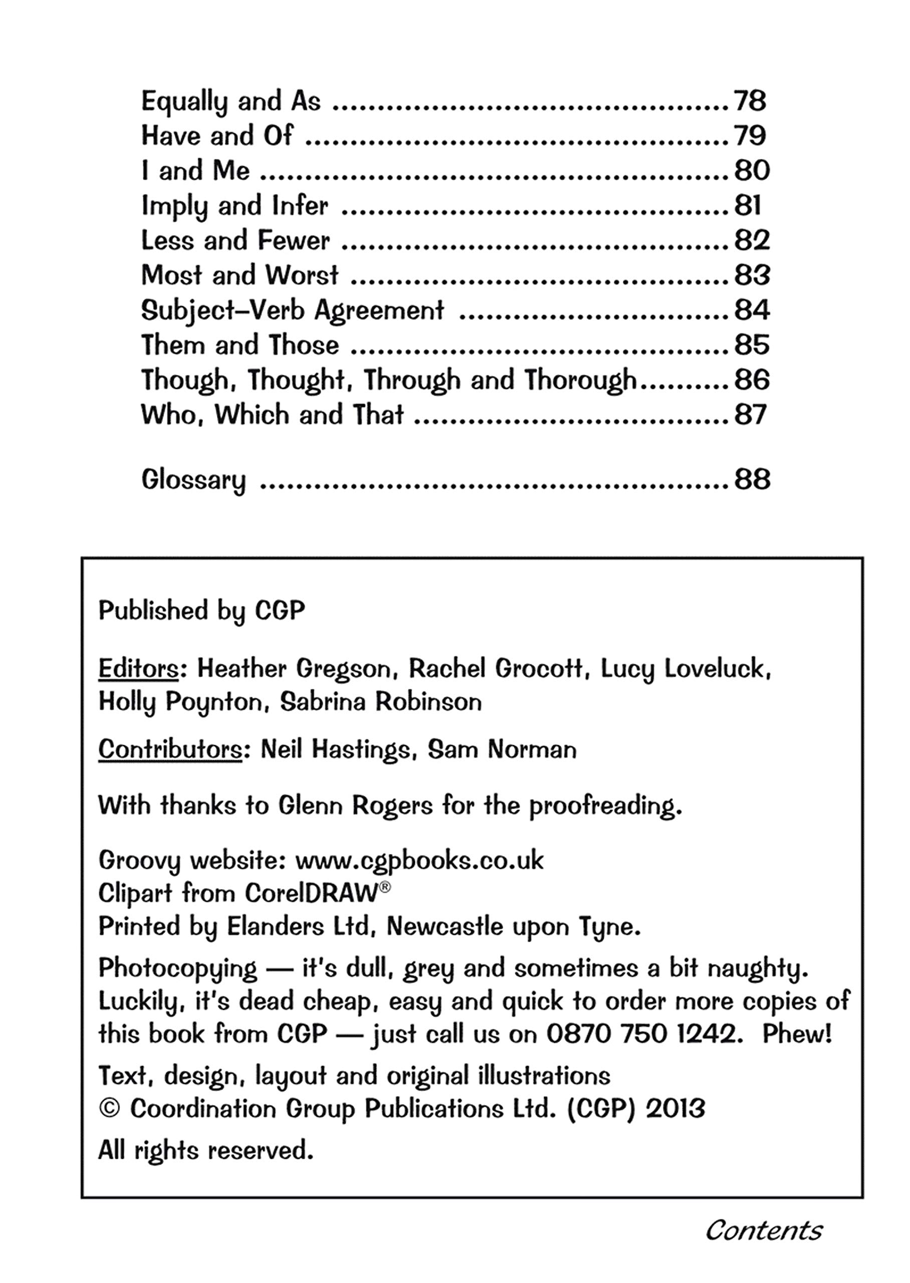 Spelling Punctuation Grammar For Gcse Digital Tester And Handbook Cgp Books Amazon Com Books