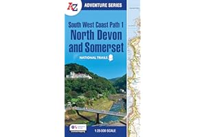 South West Coast Path – North Devon & Somerset: with Ordnance Survey mapping (Z Adventure)