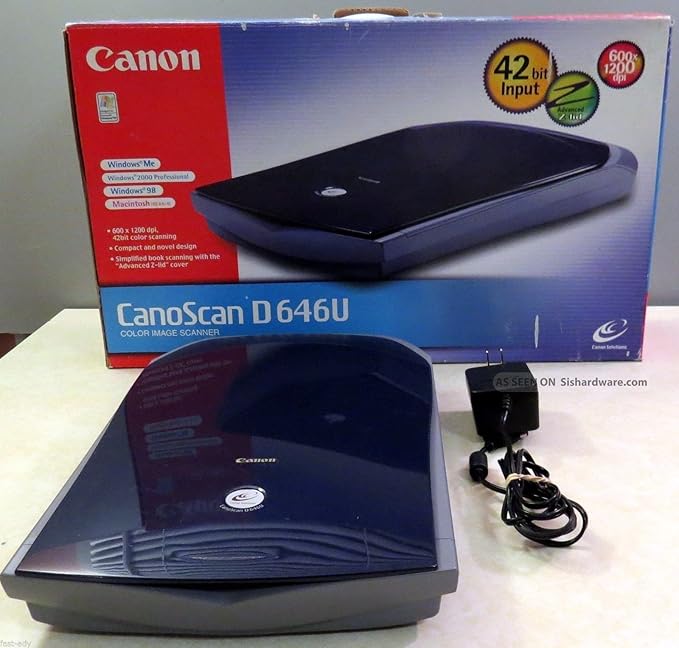 canoscan d646u windows 10