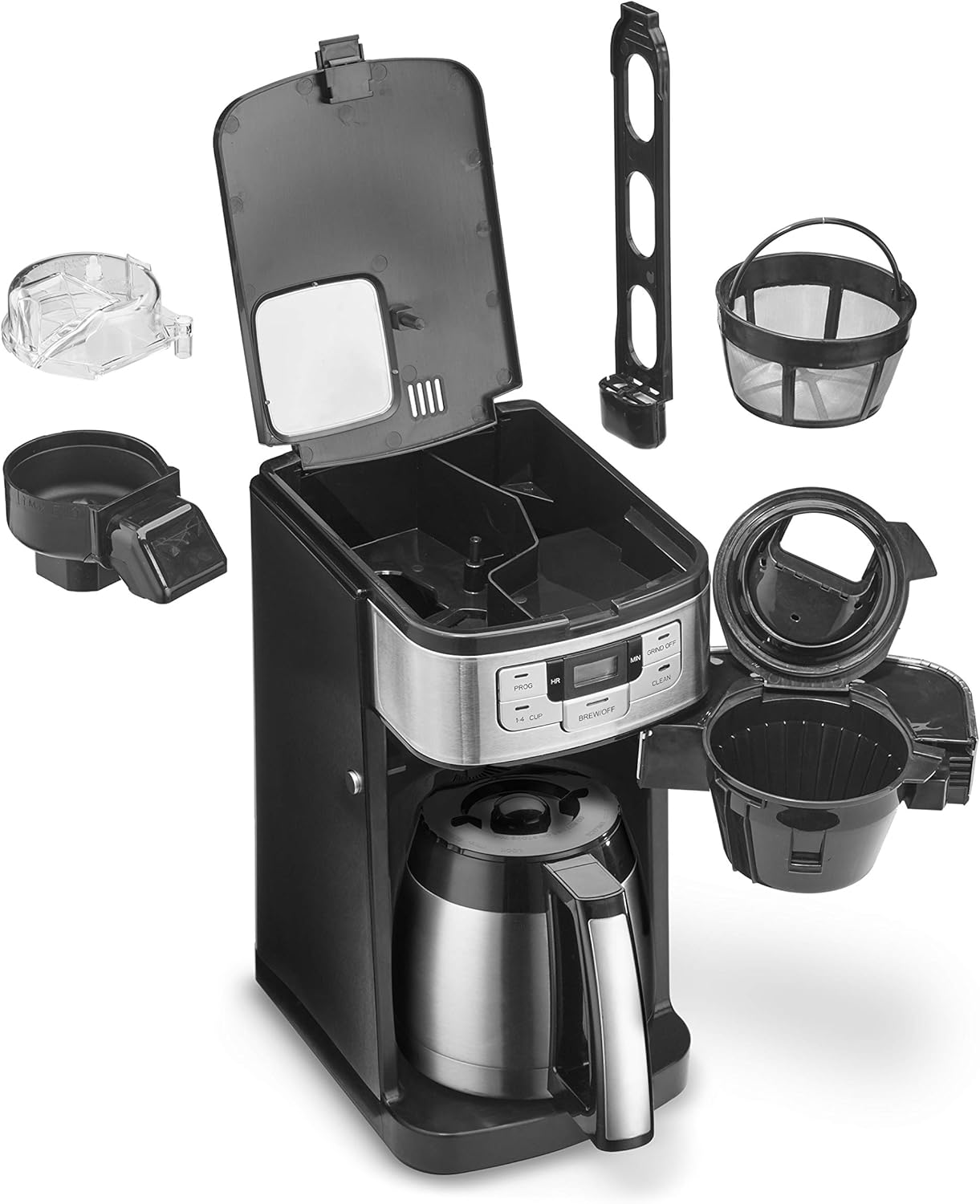 Cuisinart DGB-450 Automatic Grind & Brew 10-Cup Thermal Coffeemaker: Kitchen & Dining