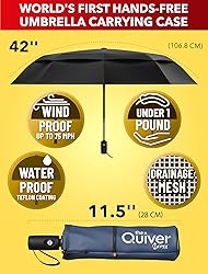 REPEL Windproof Travel Umbrella - Compact