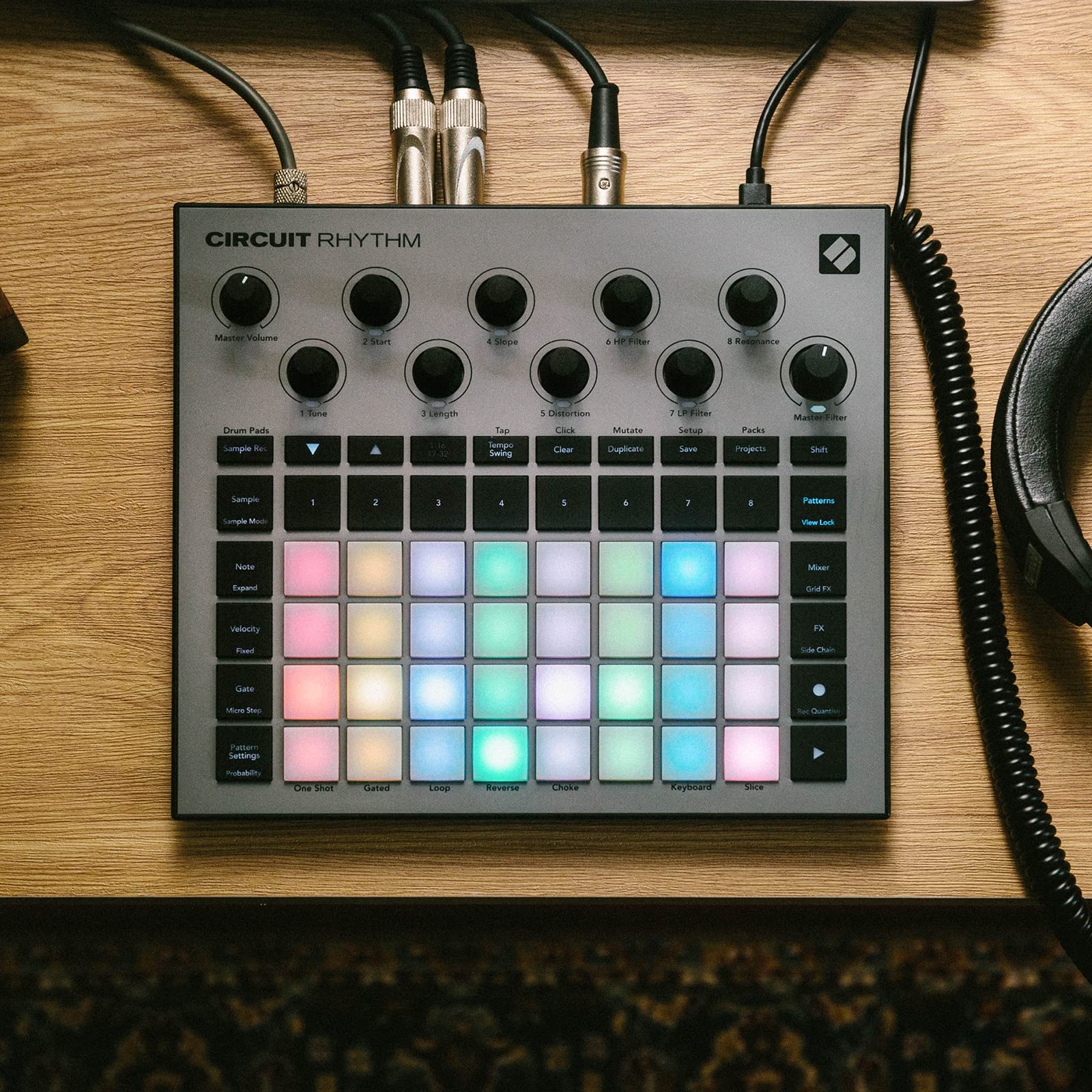 Mua Circuit Rhythm: Sampler and groovebox with eight sample tracks for ...