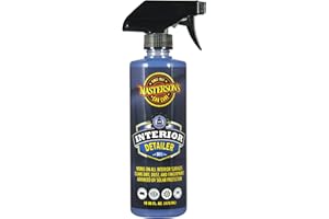 MASTERSON'S CAR CARE MCC_118_16 Interior Detailer and Protectant - Works On Dashboards, Screens, Navigation, Doors Panels, Cup Holders - Solar Protection Formula (16 oz)