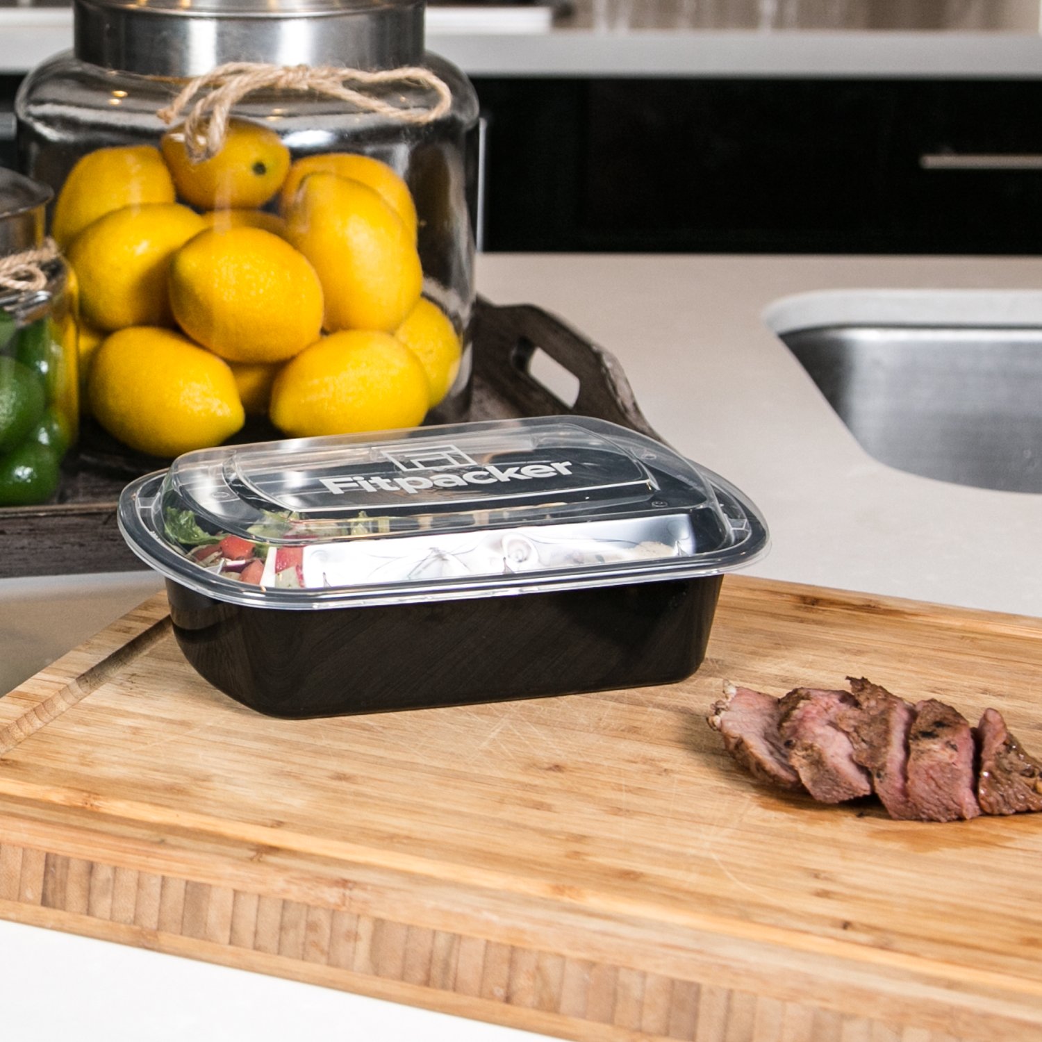 Fitpacker Los contenedores para la Comida preparatoria sin BPA ...