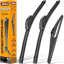 Rear Windshield Wiper Arm Blade, Replacement for 11-16 Nissan Juke / 08-15 Rogue / 08-13 Qashqai