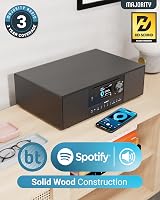MAJORITY Quadriga Internet Radio DAB+ CD Player 120W 2.1 Bluetooth Spotify view 3
