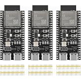 YEJMKJ 3pcs ESP32 S3 Development Board N16R8 ESP WROOM 32 S3 WiFi+Bluetooth | IoT Type-C Core Board Development Hat WiFi + Bluetooth MCU Module, Dual Type-C ESP32-S3 DevKitC 1