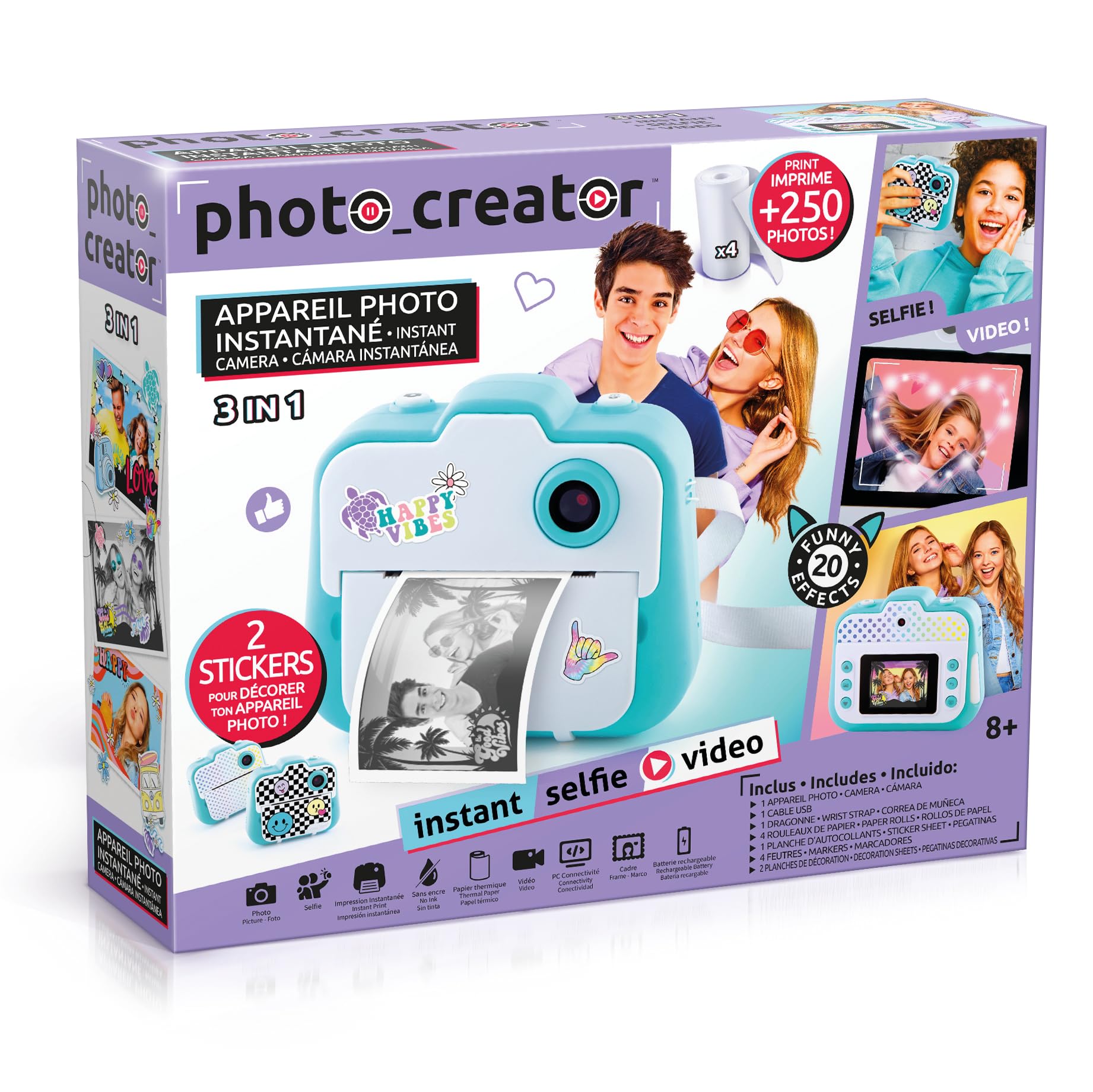 Studio Creator CLK 001 Instant Camera - Light Blue