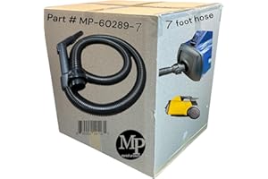 MP MARESH PRODUCTS Maresh Products Vacuum Hose Replacement for Eureka & Sanitaire Mighty Mite, SmartVac & Professional Series – Fits Models 3670, 3686, SC3683 & More – Replaces OEM 60289-7 – Crush-Resistant (7 Foot)