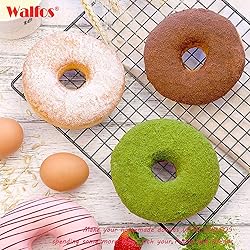 Walfos Full Size Silicone Donut Mold for Baking- 4