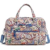 Vera Bradley womens Cotton Weekender Travel Bag